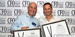 אותות פורום CFO הוענקו לגיא אלדר ולרונן פייר (הגדל)